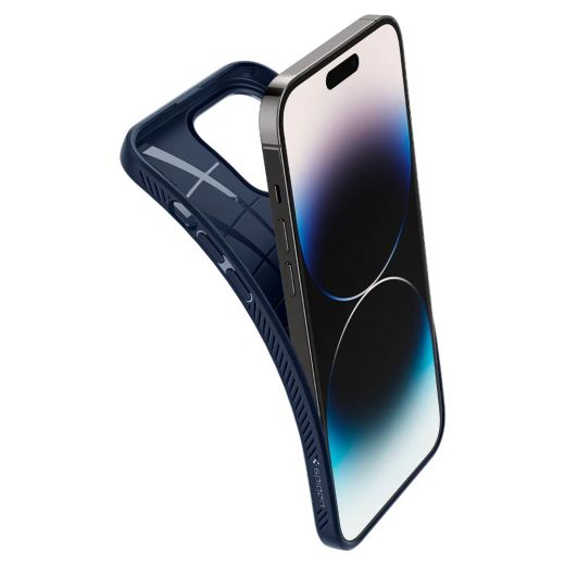 Чохол Spigen Liquid Air Navy Blue для iPhone 14 Pro (ACS04958)
