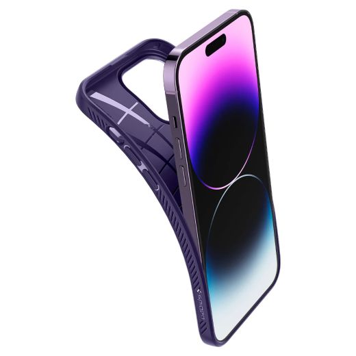 Чохол Spigen Liquid Air Deep Purple для iPhone 14 Pro Max (ACS05575)