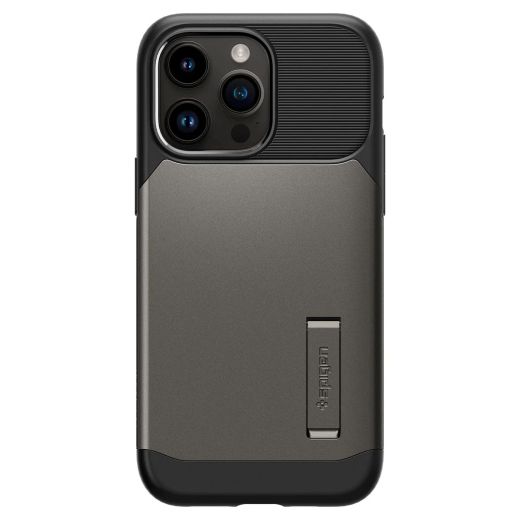 Чохол Spigen Slim Armor (MagFit) Gunmetal для iPhone 14 Pro Max (ACS04646)