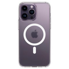 Прозорий чохол Spigen Ultra Hybrid (MagFit) Frost Clear для iPhone 14 Pro (ACS05587)