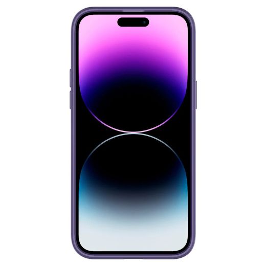 Прозрачный чехол Spigen Ultra Hybrid Deep Purple для iPhone 14 Pro Max (ACS05574)