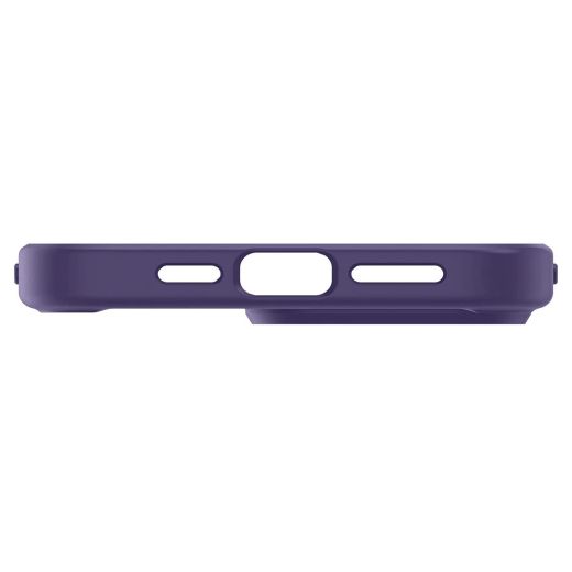 Прозрачный чехол Spigen Ultra Hybrid Deep Purple для iPhone 14 Pro (ACS05577)