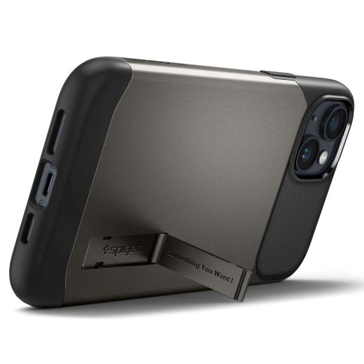 Чохол Spigen Slim Armor (MagFit) Gunmetal для iPhone 14 Plus (ACS04659)