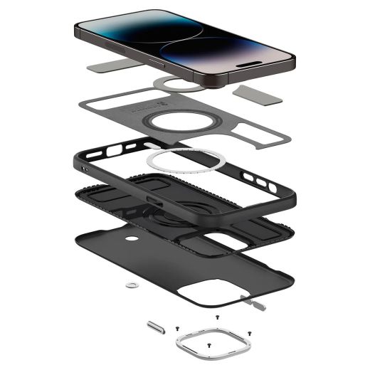 Чохол Spigen Enzo Black для iPhone 14 Pro (ACS04995)