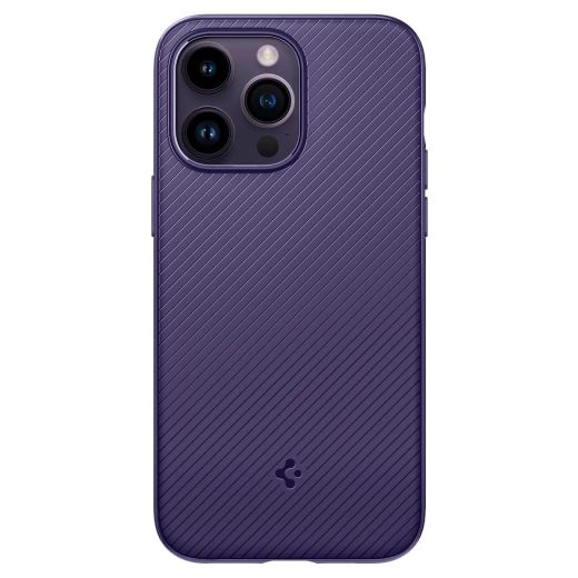 Чехол Spigen Mag Armor (MagFit) Deep Purple для iPhone 14 Pro (ACS05588)
