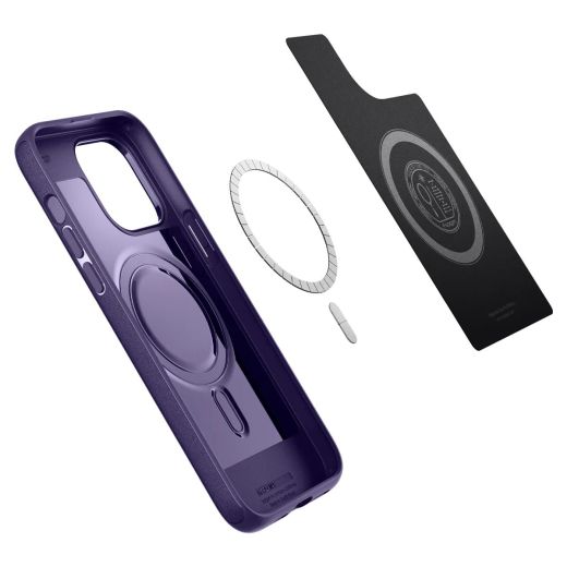 Чохол Spigen Mag Armor (MagFit) Deep Purple для iPhone 14 Pro Max (ACS05584)
