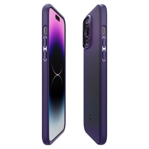 Чехол Spigen Mag Armor (MagFit) Deep Purple для iPhone 14 Pro (ACS05588)