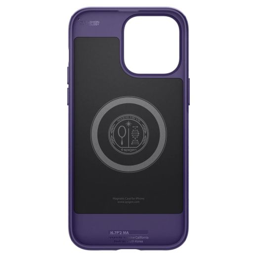 Чохол Spigen Mag Armor (MagFit) Deep Purple для iPhone 14 Pro Max (ACS05584)