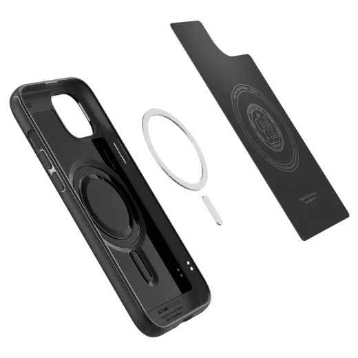 Чехол Spigen Mag Armor (MagFit) Matte Black для iPhone 15 (ACS06815)