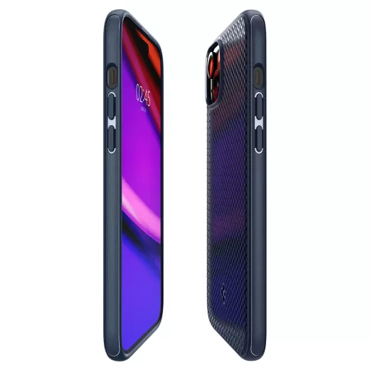 Чохол Spigen Mag Armor (MagFit) Navy Blue для iPhone 15 (ACS06816)