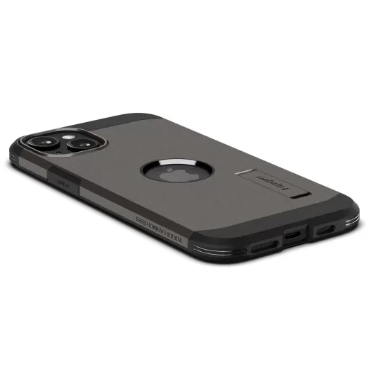 Чехол Spigen Tough Armor (MagFit) Gunmetal для iPhone 15 (ACS06810)