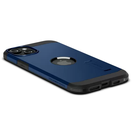 Чехол Spigen Tough Armor (MagFit) Navy Blue для iPhone 15 (ACS06812)