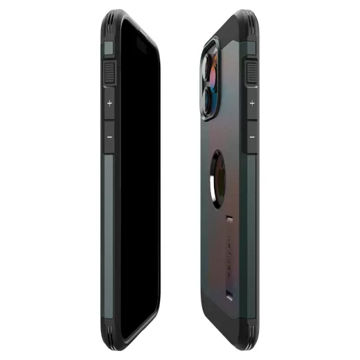 Чохол Spigen Tough Armor (MagFit) Abyss Green для iPhone 15 Pro Max (ACS06596)