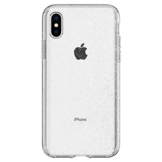 Чехол Spigen Liquid Crystal Glitter Crystal Quartz для iPhone XS