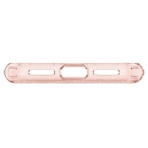 Чохол Spigen Liquid Crystal Glitter Rose Quartz для iPhone XS
