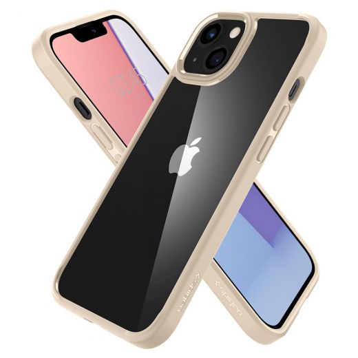 Чехол Spigen Ultra Hybrid Sand Beige для iPhone 13 mini (ACS03321)