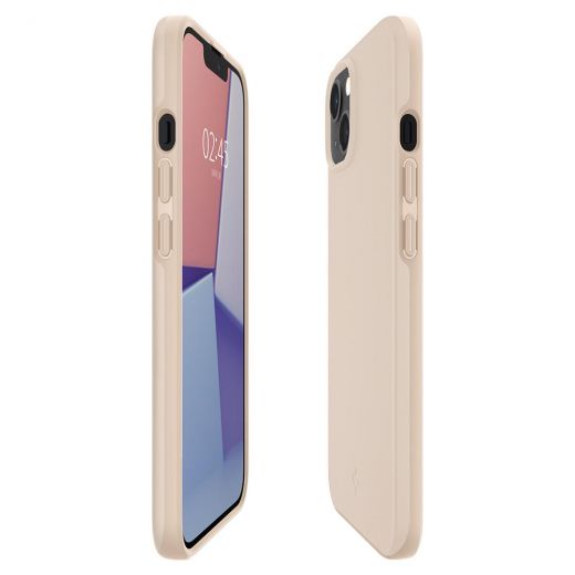 Чехол Spigen Thin Fit Sand Beige для iPhone 13 (ACS03513)