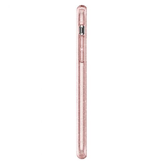 Чохол Spigen Liquid Crystal Glitter Rose Quartz для iPhone XR