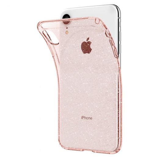 Чохол Spigen Liquid Crystal Glitter Rose Quartz для iPhone XR