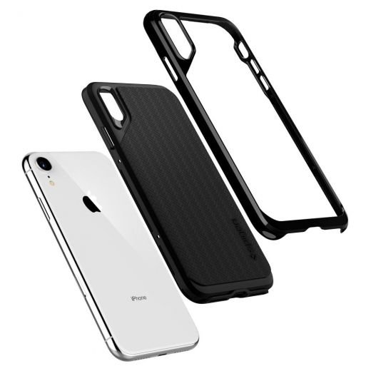 Чохол Spigen Neo Hybrid Jet Black для iPhone XR