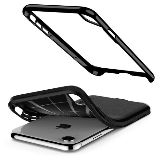 Чохол Spigen Neo Hybrid Jet Black для iPhone XR