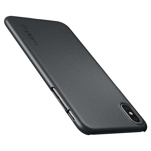 Чехол Spigen Thin Fit Graphite Gray для iPhone XS Max