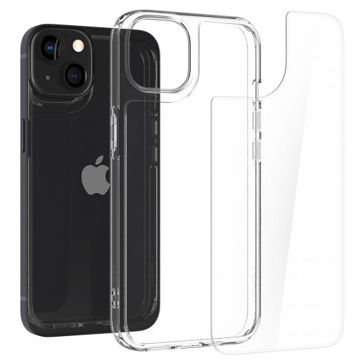 Чехол Spigen Quartz Hybrid Crystal Clear для iPhone 13 (ACS03532)