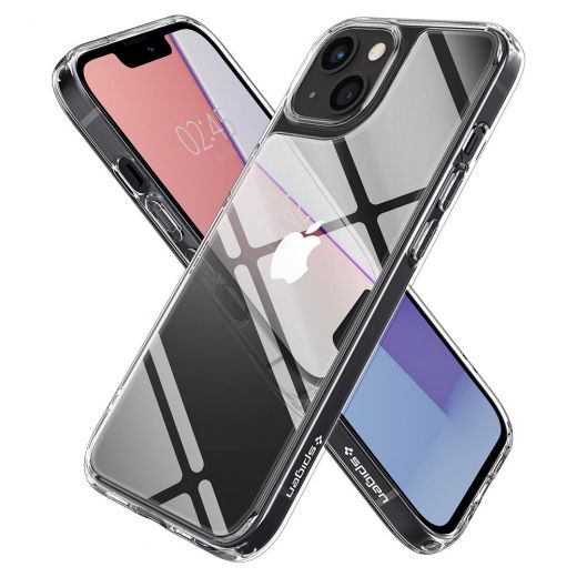 Чехол Spigen Quartz Hybrid Crystal Clear для iPhone 13 (ACS03532)