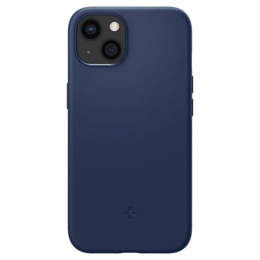 Чехол Spigen Silicone Fit Navy Blue для iPhone 13 (ACS03550)