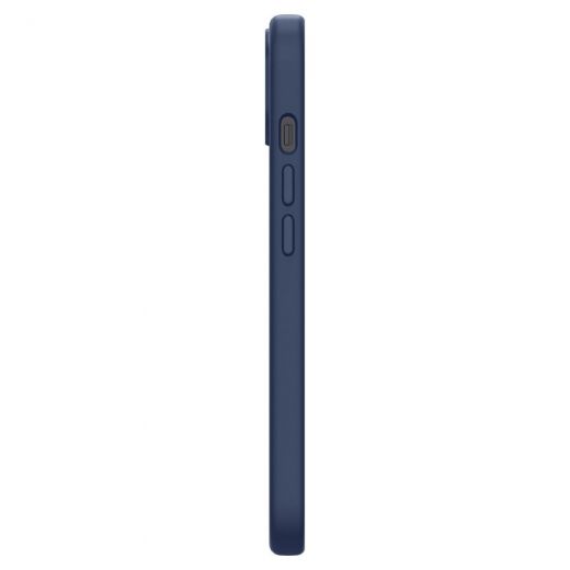 Чохол Spigen Silicone Fit Navy Blue для iPhone 13 (ACS03550)