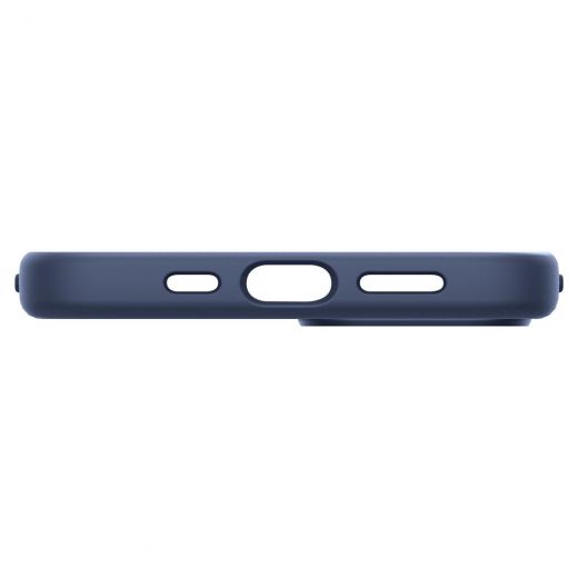 Чохол Spigen Silicone Fit Navy Blue для iPhone 13 (ACS03550)