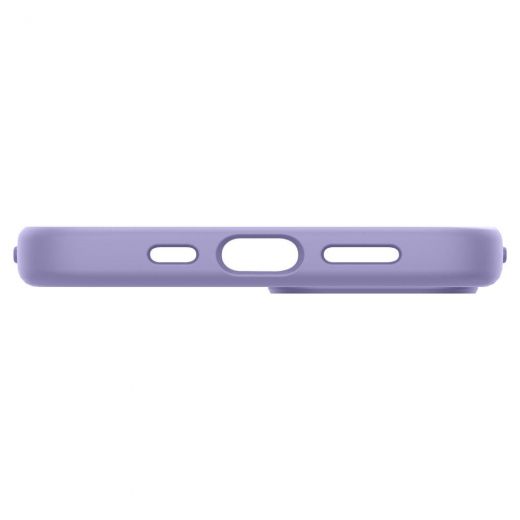 Чехол Spigen Silicone Fit Iris Purple для iPhone 13 (ACS03551)