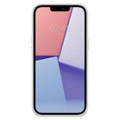 Чехол Spigen Silicone Fit White для iPhone 13 mini (ACS03340)