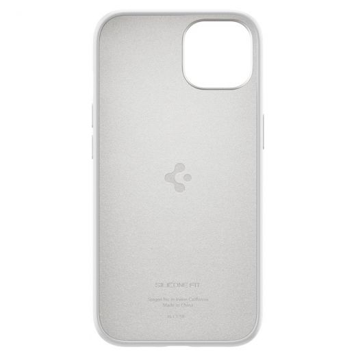 Чехол Spigen Silicone Fit White для iPhone 13 mini (ACS03340)