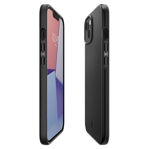 Чехол Spigen Thin Fit Black для iPhone 13 (ACS03677)