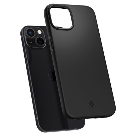 Чехол Spigen Thin Fit Black для iPhone 13 (ACS03677)