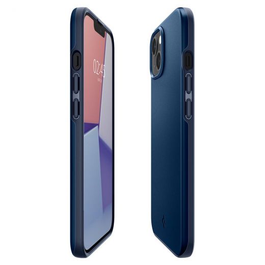 Чехол Spigen Thin Fit Navy Blue для iPhone 13 (ACS03512)