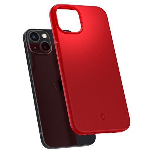 Чохол Spigen Thin Fit Red для iPhone 13 mini (ACS03306)