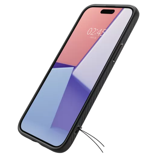 Чехол Spigen Liquid Air Matte Black для iPhone 15 (ACS06790)