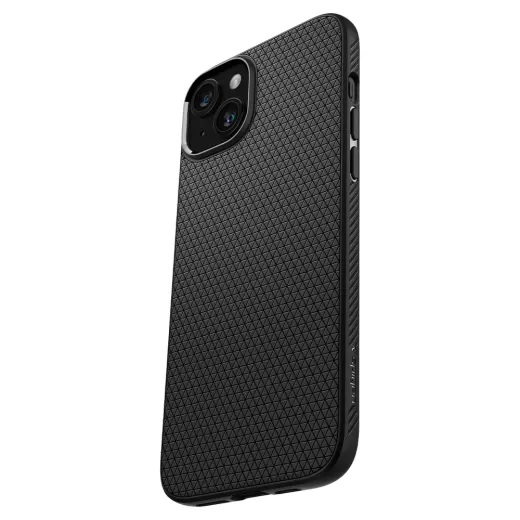 Чехол Spigen Liquid Air Matte Black для iPhone 15 Plus (ACS06650)