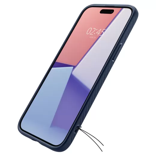 Чехол Spigen Liquid Air Navy Blue для iPhone 15 (ACS06791)