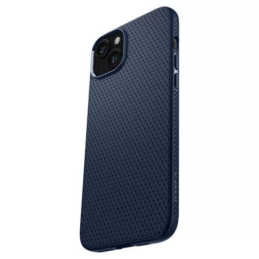 Чехол Spigen Liquid Air Navy Blue для iPhone 15 (ACS06791)