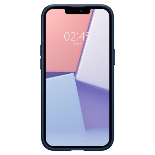 Чехол Spigen Liquid Air Navy Blue для iPhone 13 (ACS03520)