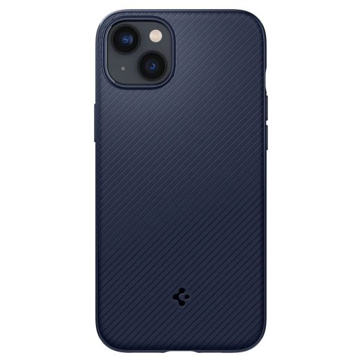 Чехол Spigen Mag Armor (MagFit) Navy Blue для iPhone 14 (ACS05066)