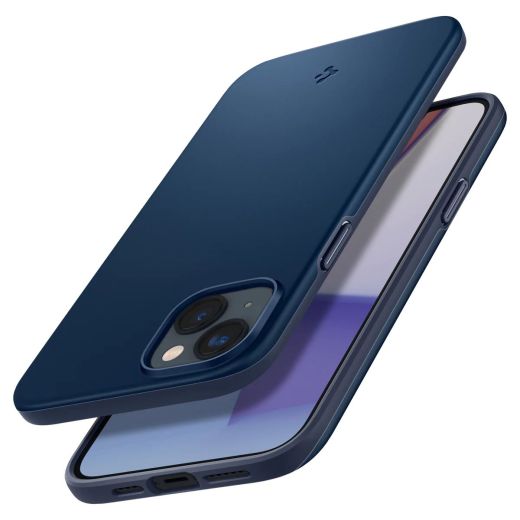 Чехол Spigen Thin Fit Navy Blue для iPhone 14 (ACS04790)