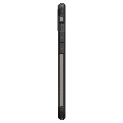 Защитный чехол Spigen Tough Armor (MagFit) Gunmetal для iPhone 14 (ACS05061)