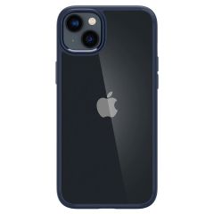 Прозрачный чехол Spigen Ultra Hybrid Navy Blue для iPhone 14 Plus (ACS04899)