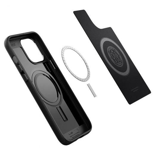 Чехол Spigen Mag Armor Matte Black для iPhone 13 Pro (ACS03281)