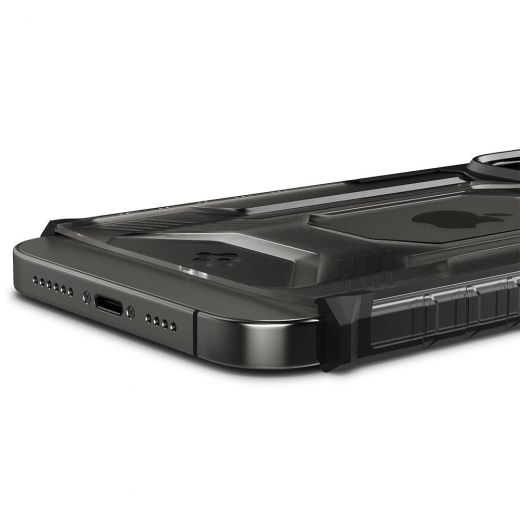 Чехол Spigen Nitro Force Matte Black для iPhone 13 Pro (ACS03282)