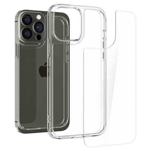 Чехол Spigen Quartz Hybrid Crystal Clear для iPhone 13 Pro (ACS03271)